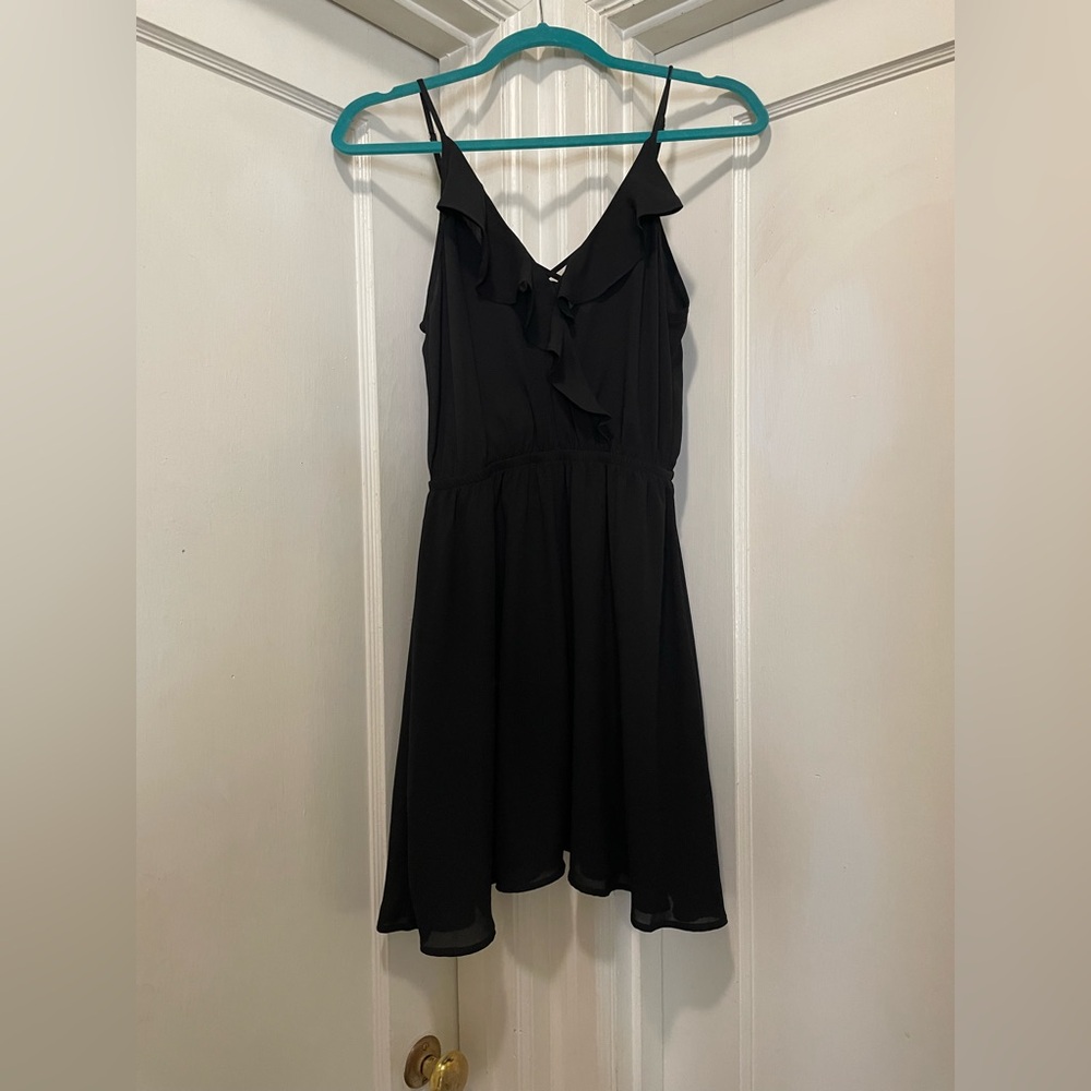 Lush chiffon mini dress